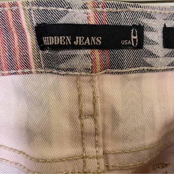 Hidden Jeans Size 9 Patterned Jeans - Picture 3 of 4